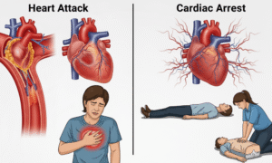Heart Attack vs Cardiac Arrest